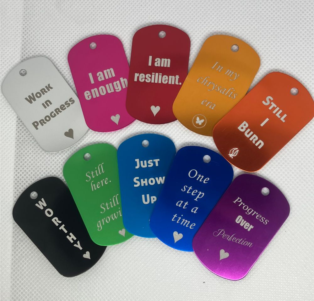 Affirmation Dogtag